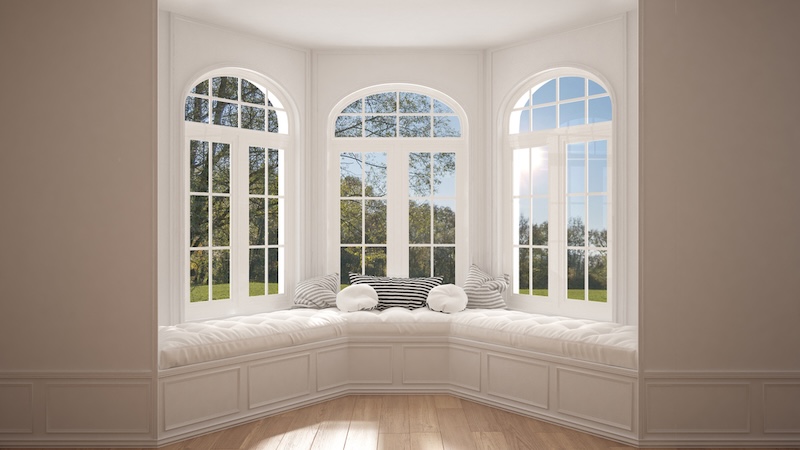 View of Bay Bow Windows