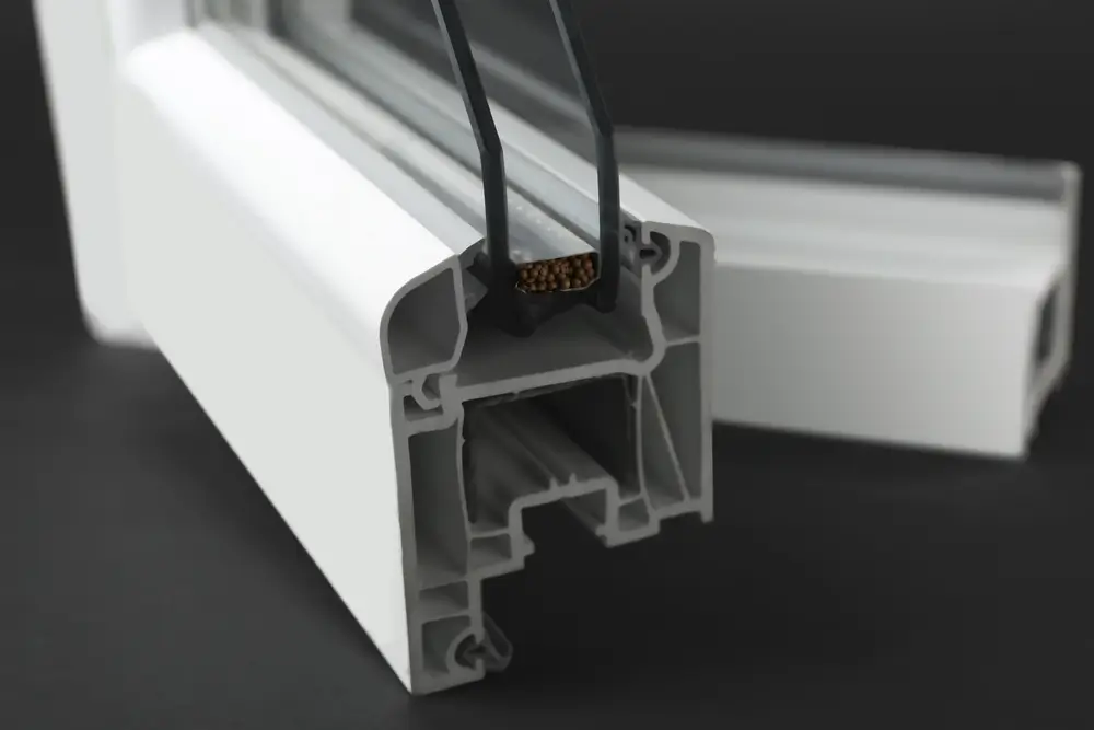 Layers Of Vinyl Window