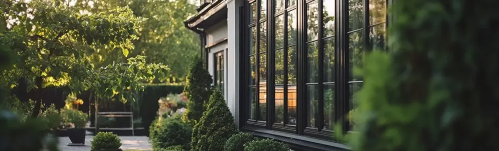 View Of A Couple Of Windows